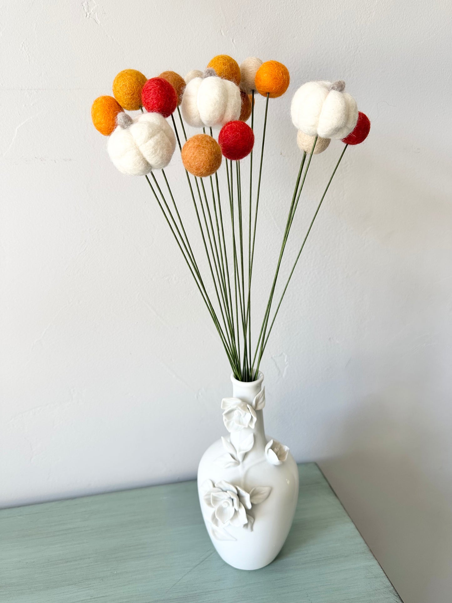 White Pumpkin Bouquet