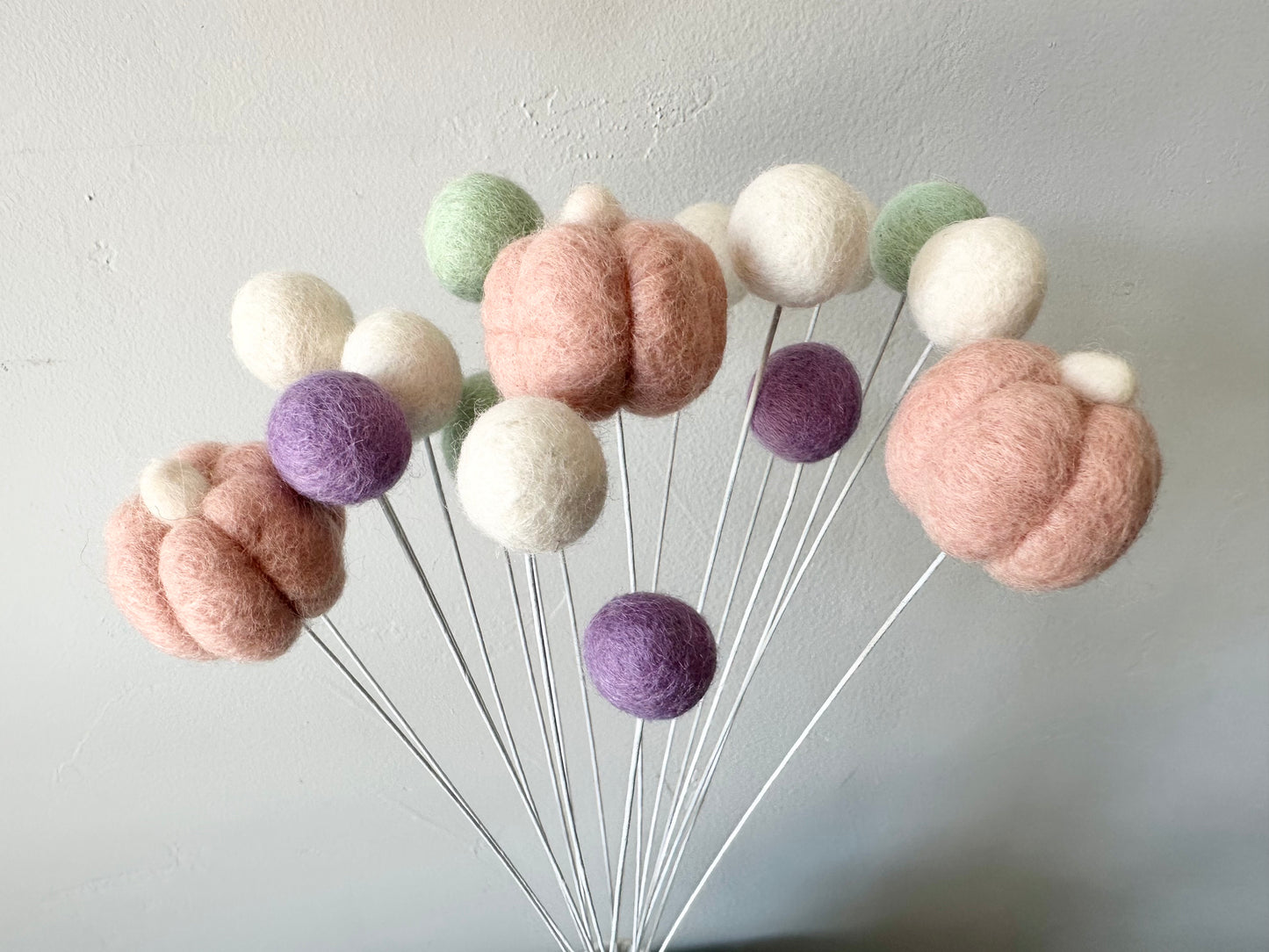 Pink Pumpkin Bouquet