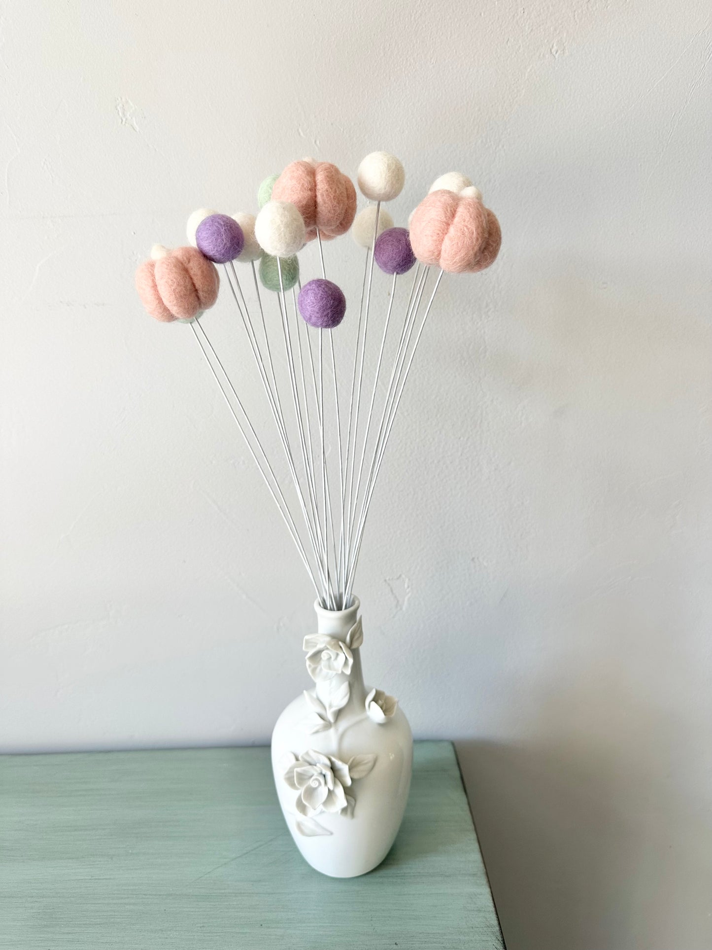 Pink Pumpkin Bouquet