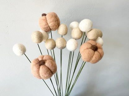 Tan Pumpkin Bouquet