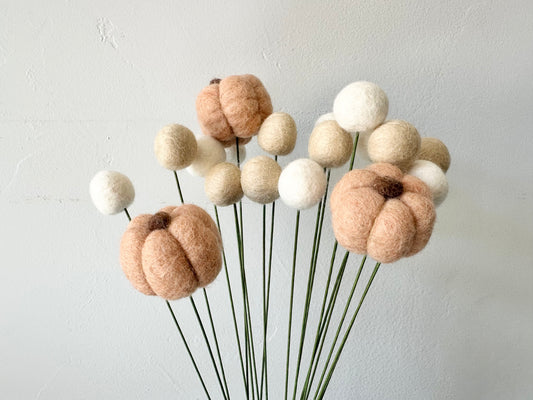 Tan Pumpkin Bouquet