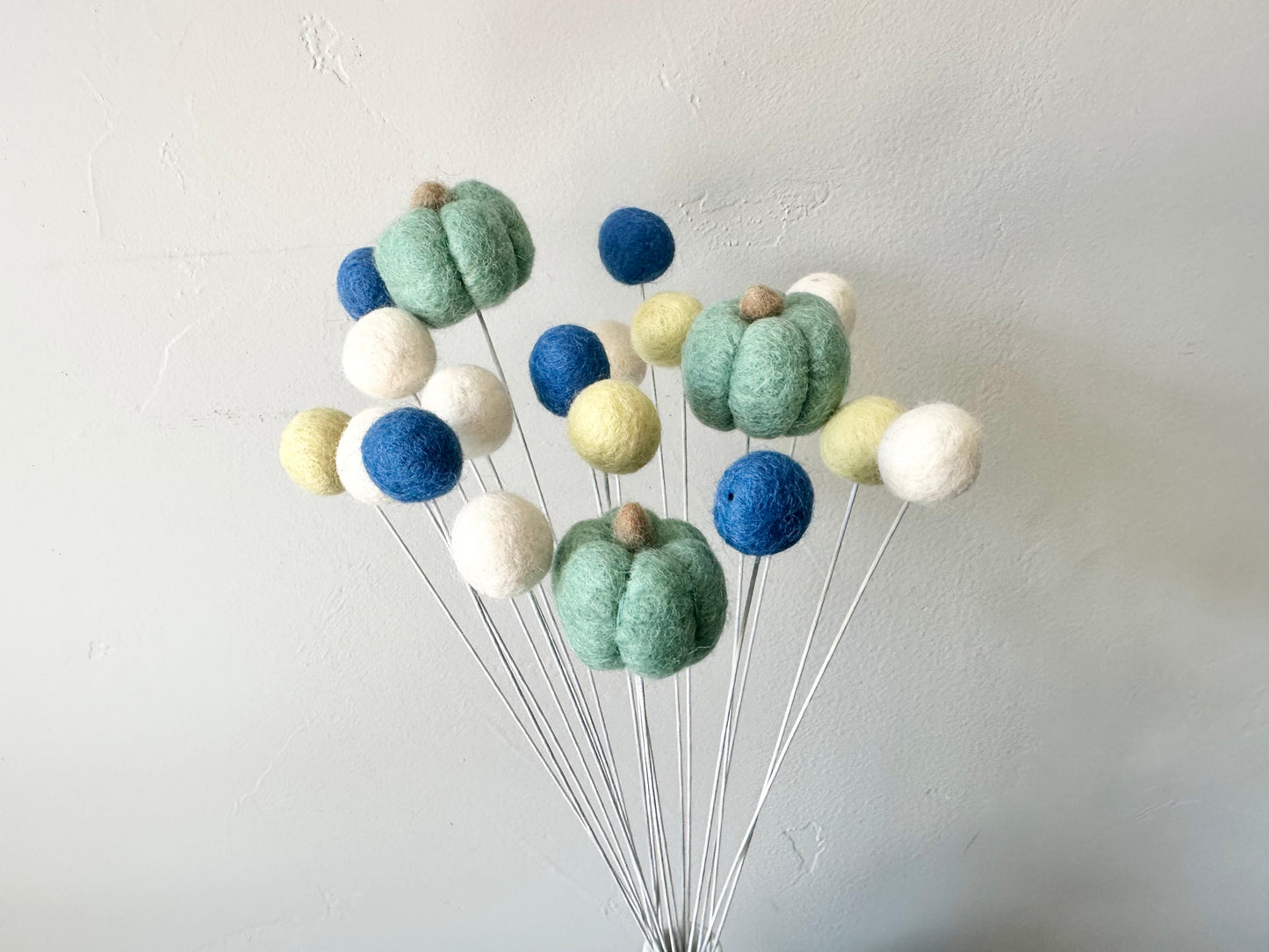 Blue Pumpkin Bouquet