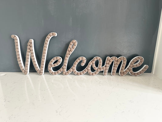 Cursive WELCOME