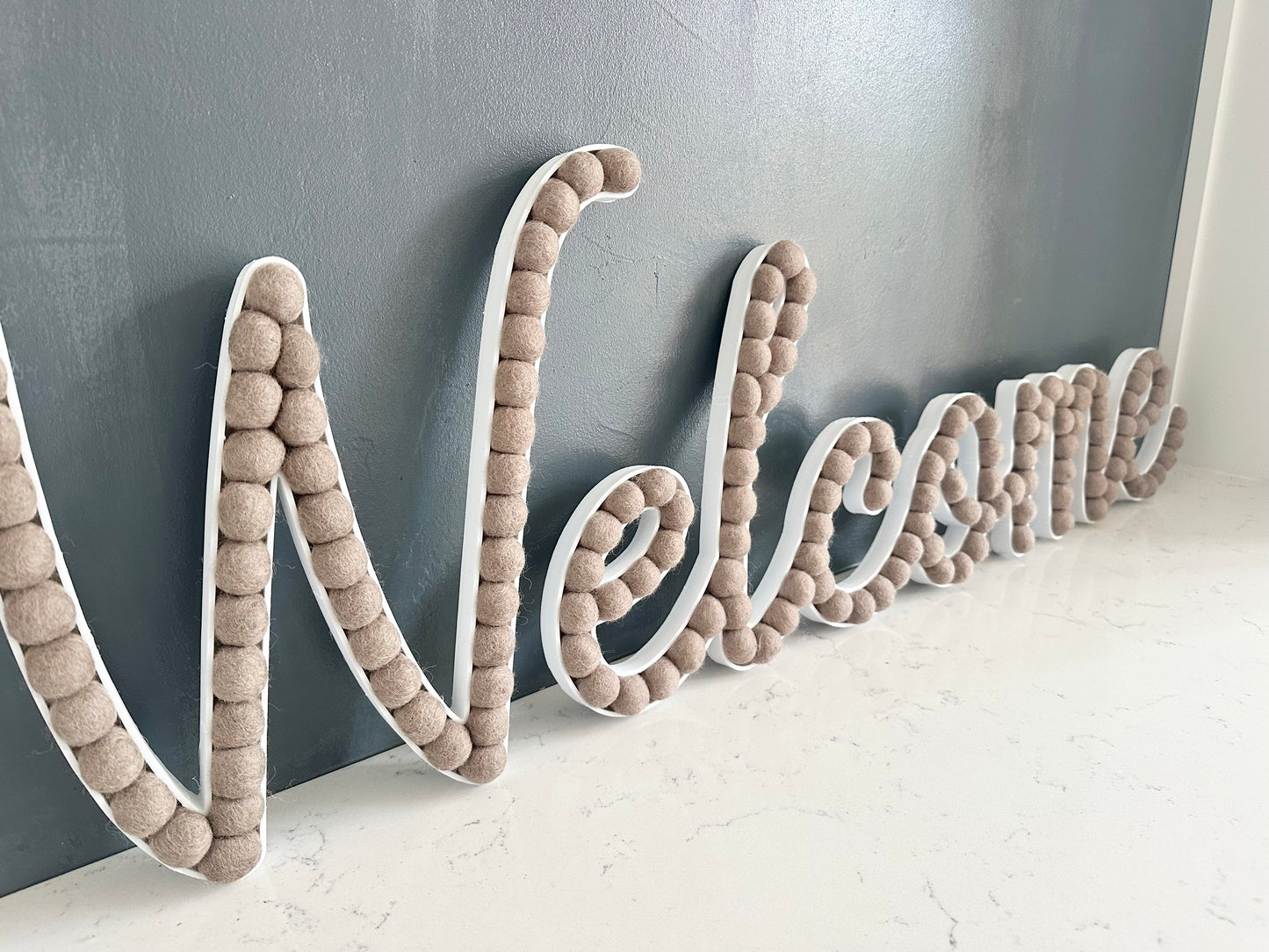 Cursive WELCOME