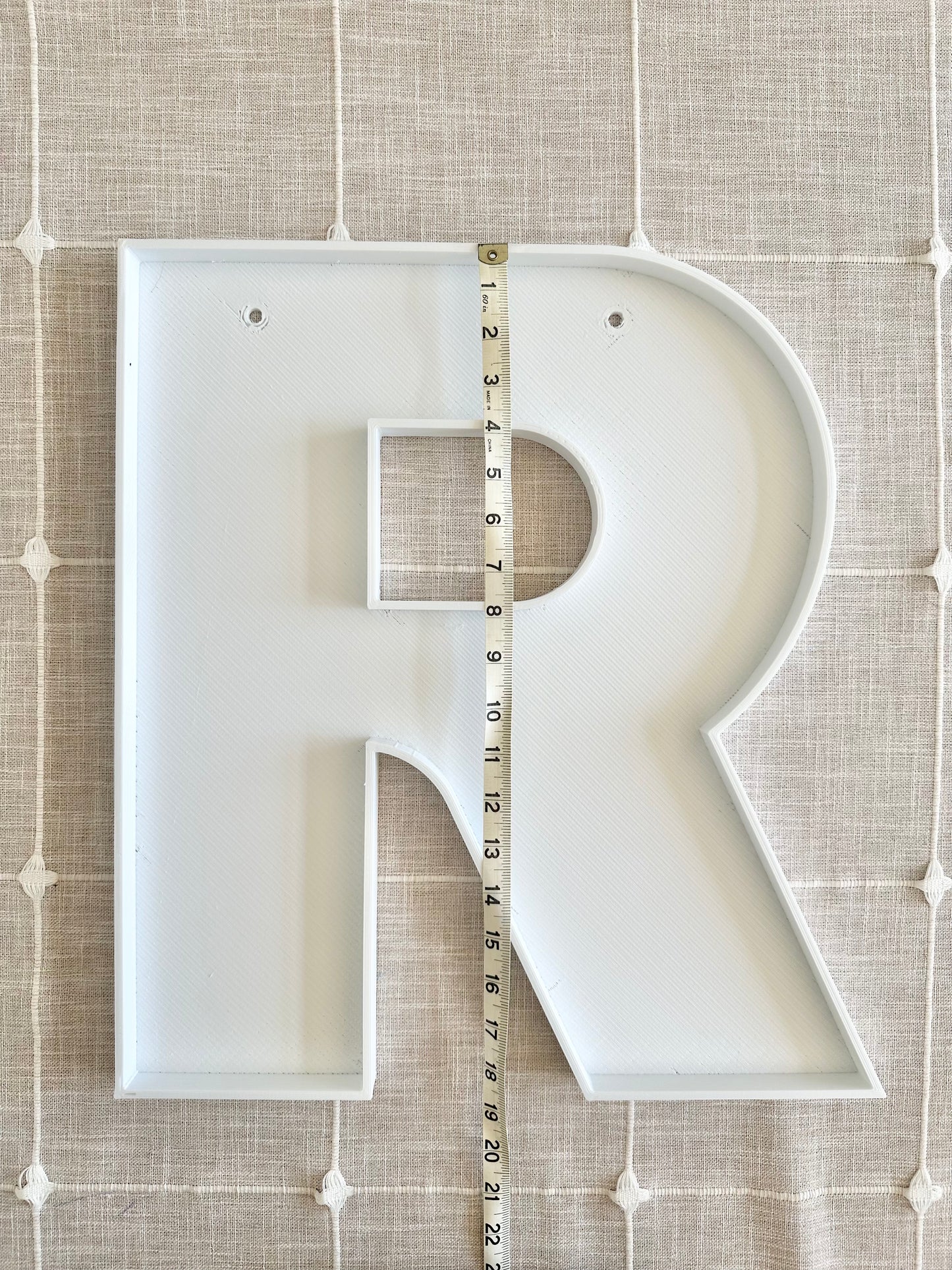 EMPTY Felt Ball Letters & Numbers