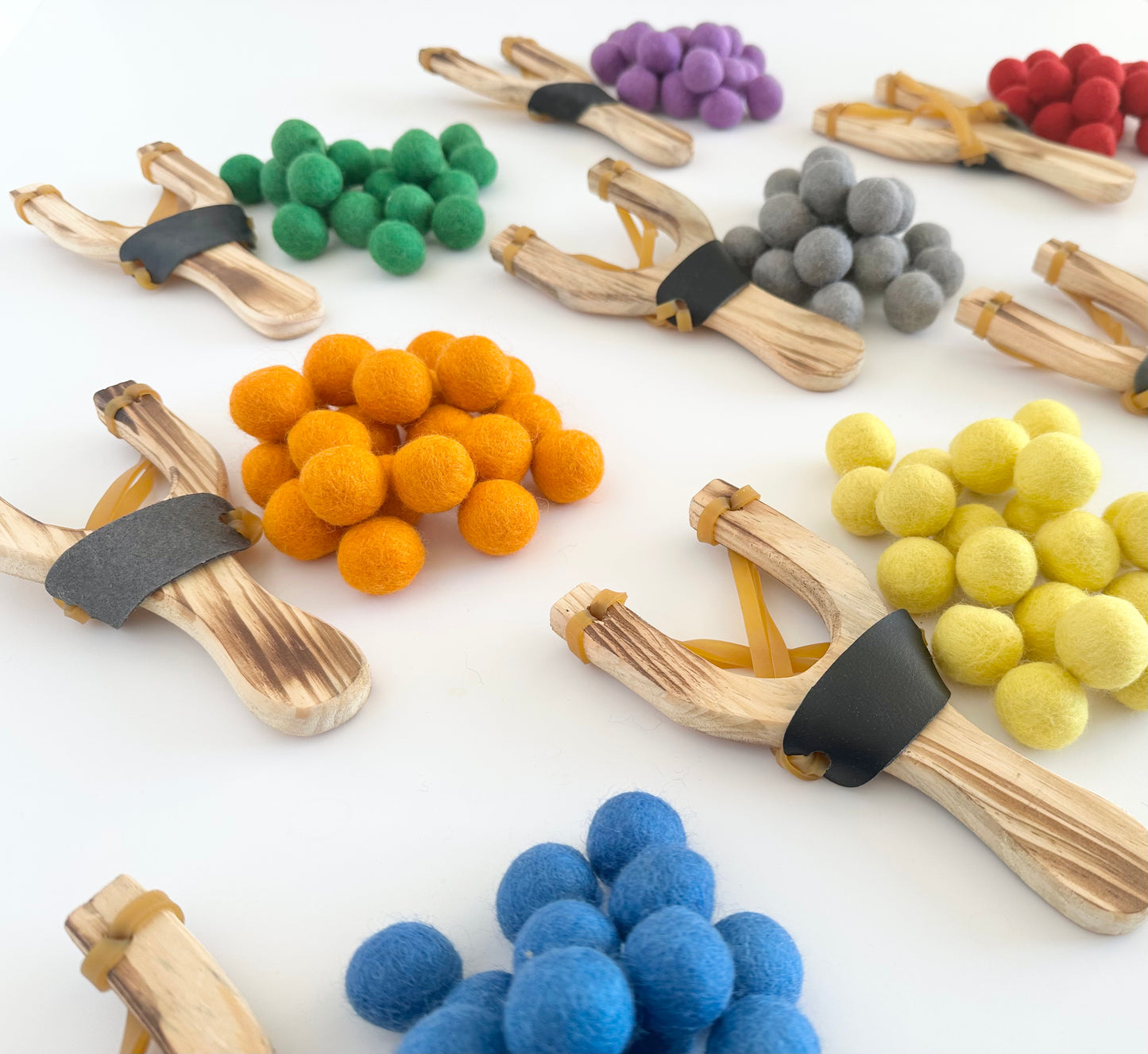 Slingshot & Solid Ammo Set