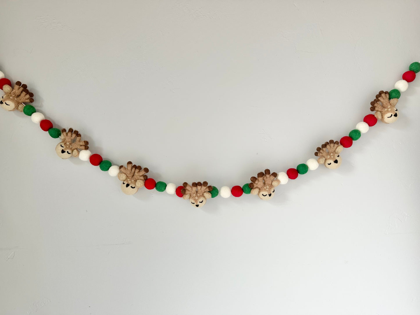 Christmas Deer Garland