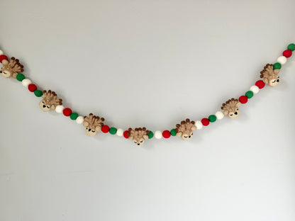 Christmas Deer Garland