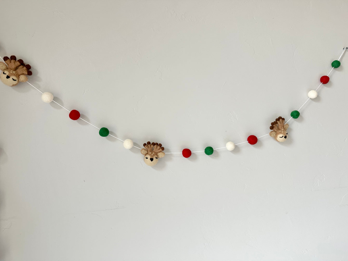 Christmas Deer Garland