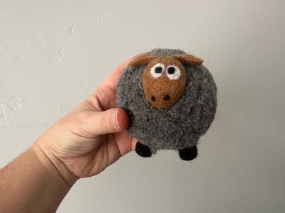 Big Fluffy Sheep Ornament