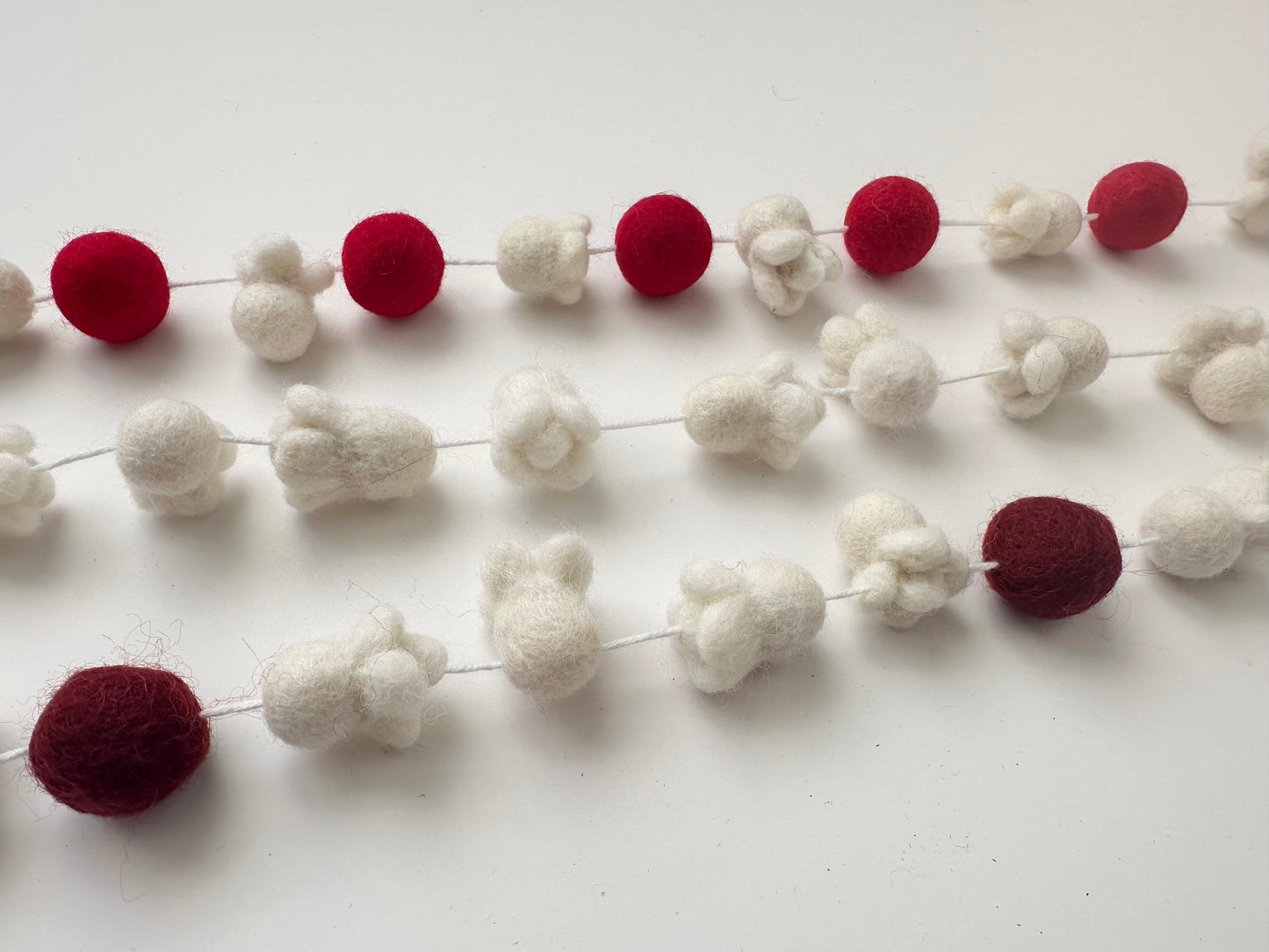 3 Styles of Popcorn Garland