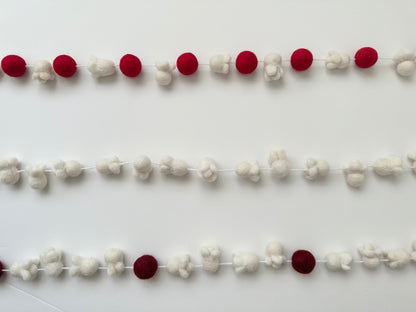 3 Styles of Popcorn Garland