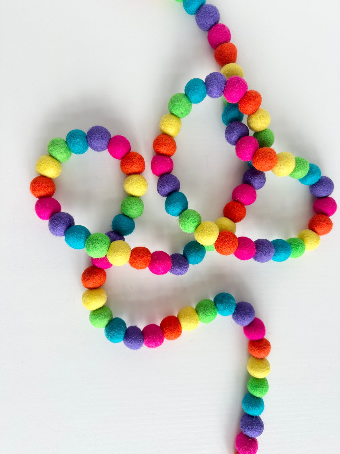 Neon Rainbow Garland