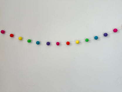 Neon Rainbow Garland