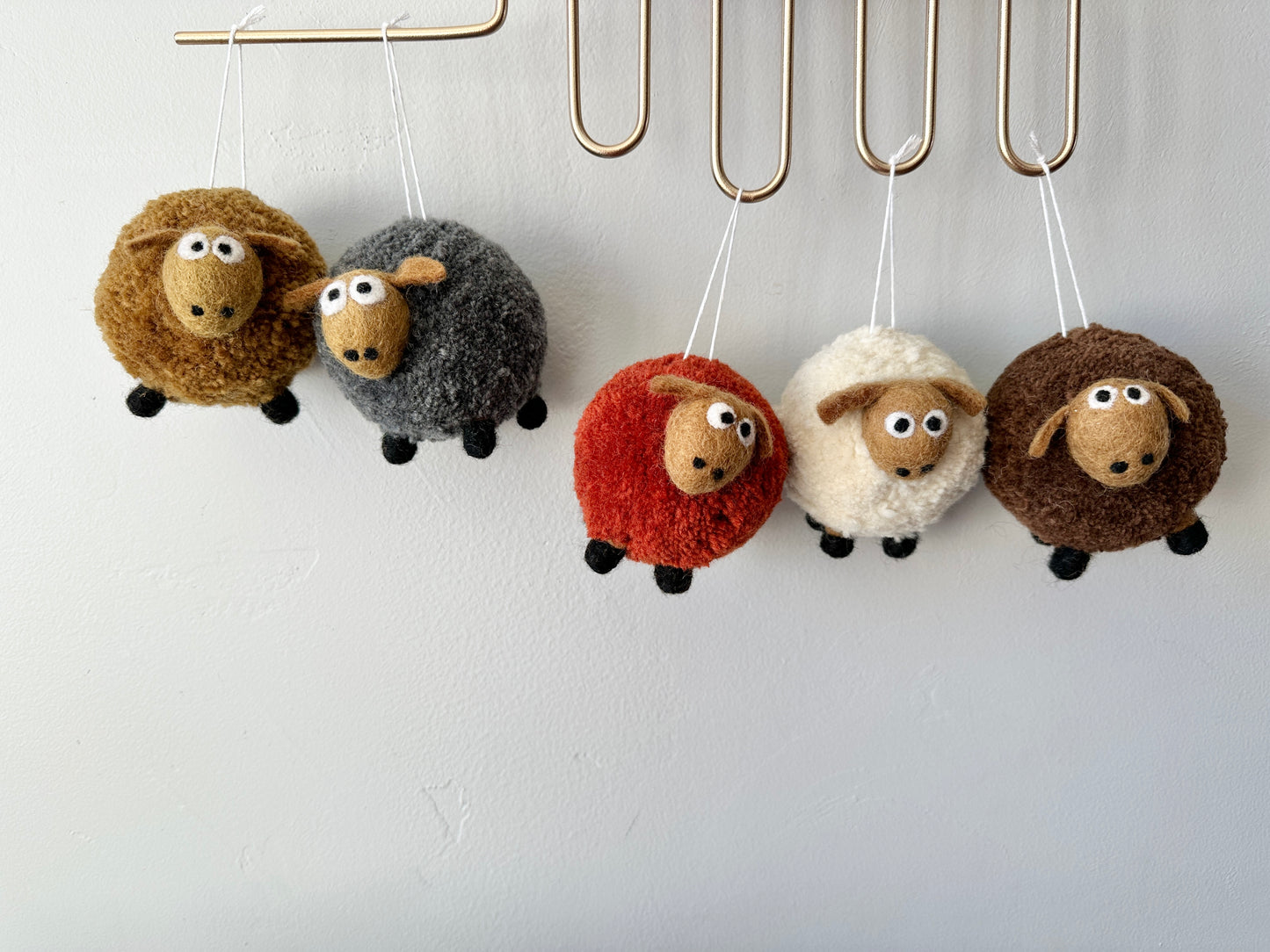 Big Fluffy Sheep Ornament