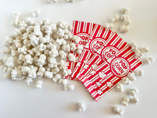 Felt Popcorn Pieces