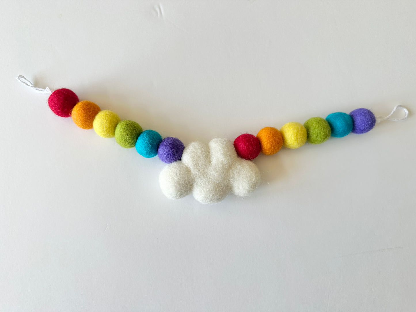 Rainbow Cloud Curtain Tie