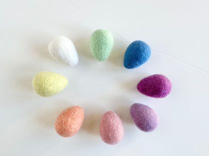 Felted Spring/Easter Ornaments