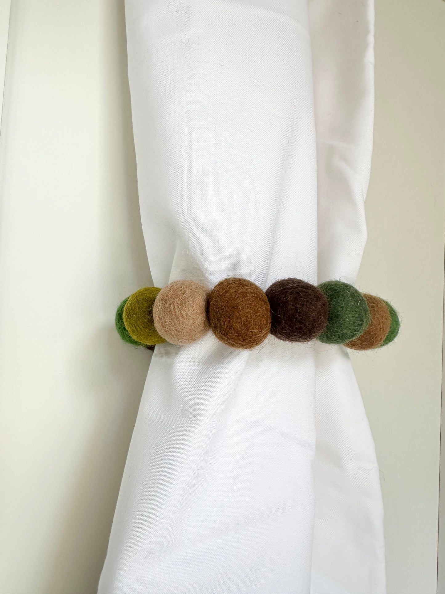 Army Camouflage Curtain Ties