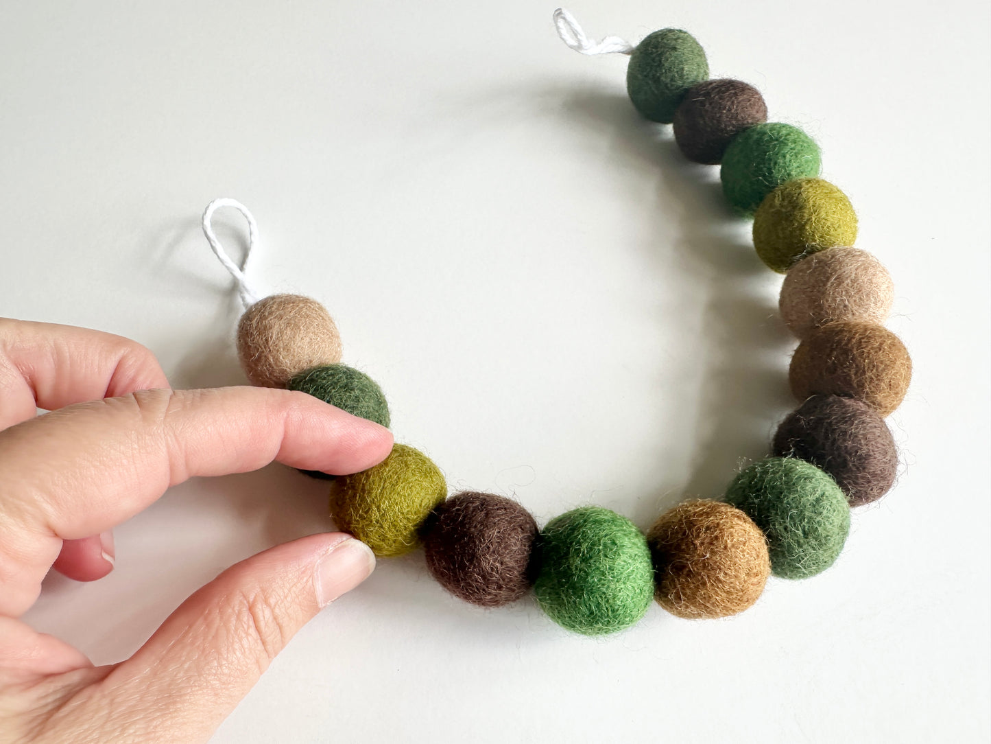 Army Camouflage Curtain Ties