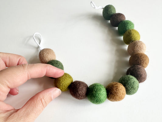 Army Camouflage Curtain Ties