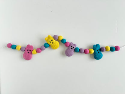 Customizable Easter Bunny Garland