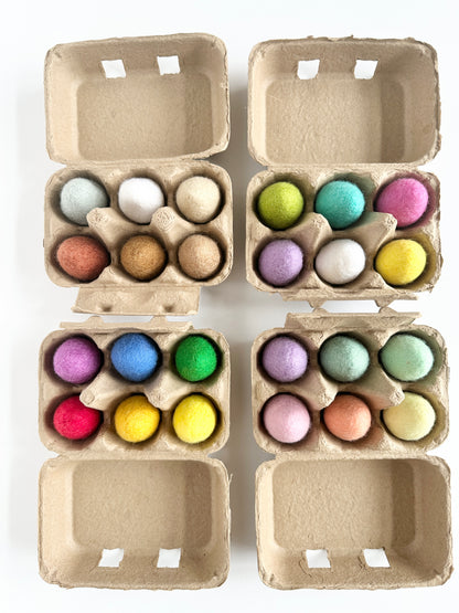 Curated Egg sets (6 eggs each)