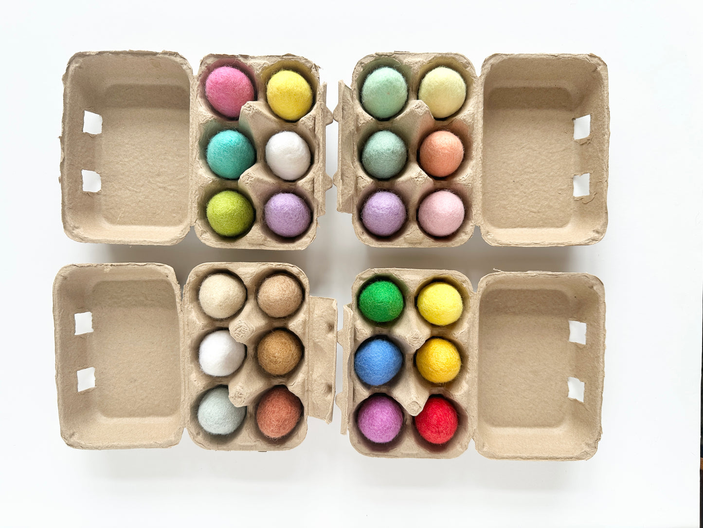 Curated Egg sets (6 eggs each)