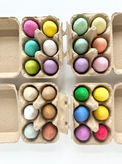 Curated Egg sets (6 eggs each)