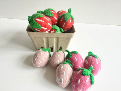 Strawberries and a Berry Basket
