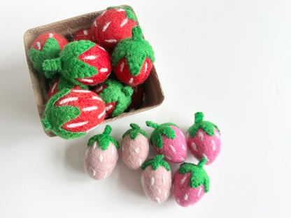 Strawberries and a Berry Basket