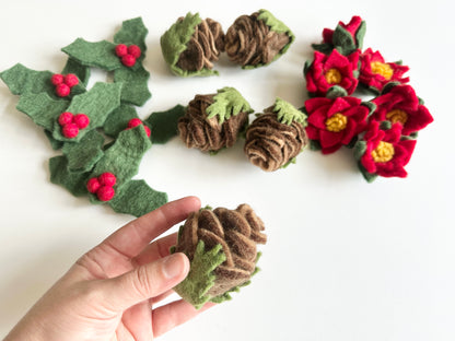 Christmas Florals, Leaves & Berries