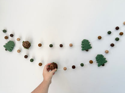 Woodland Forest Pine Garland