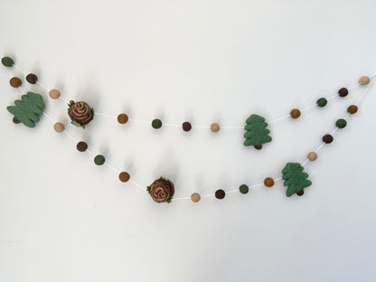 Woodland Forest Pine Garland