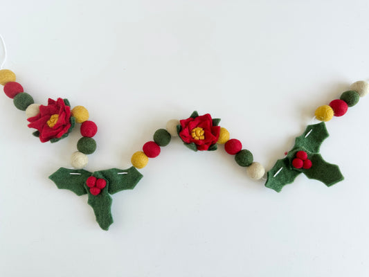 Christmas Florals Garland