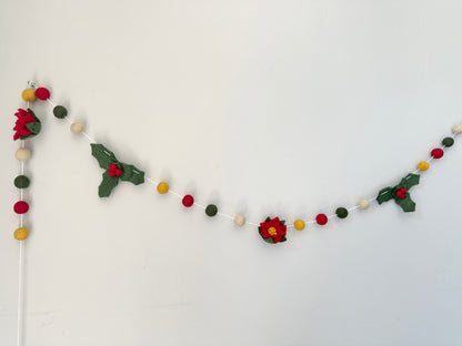 Christmas Florals Garland