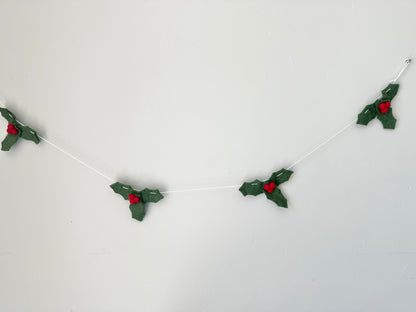 Holly & Berries Garland