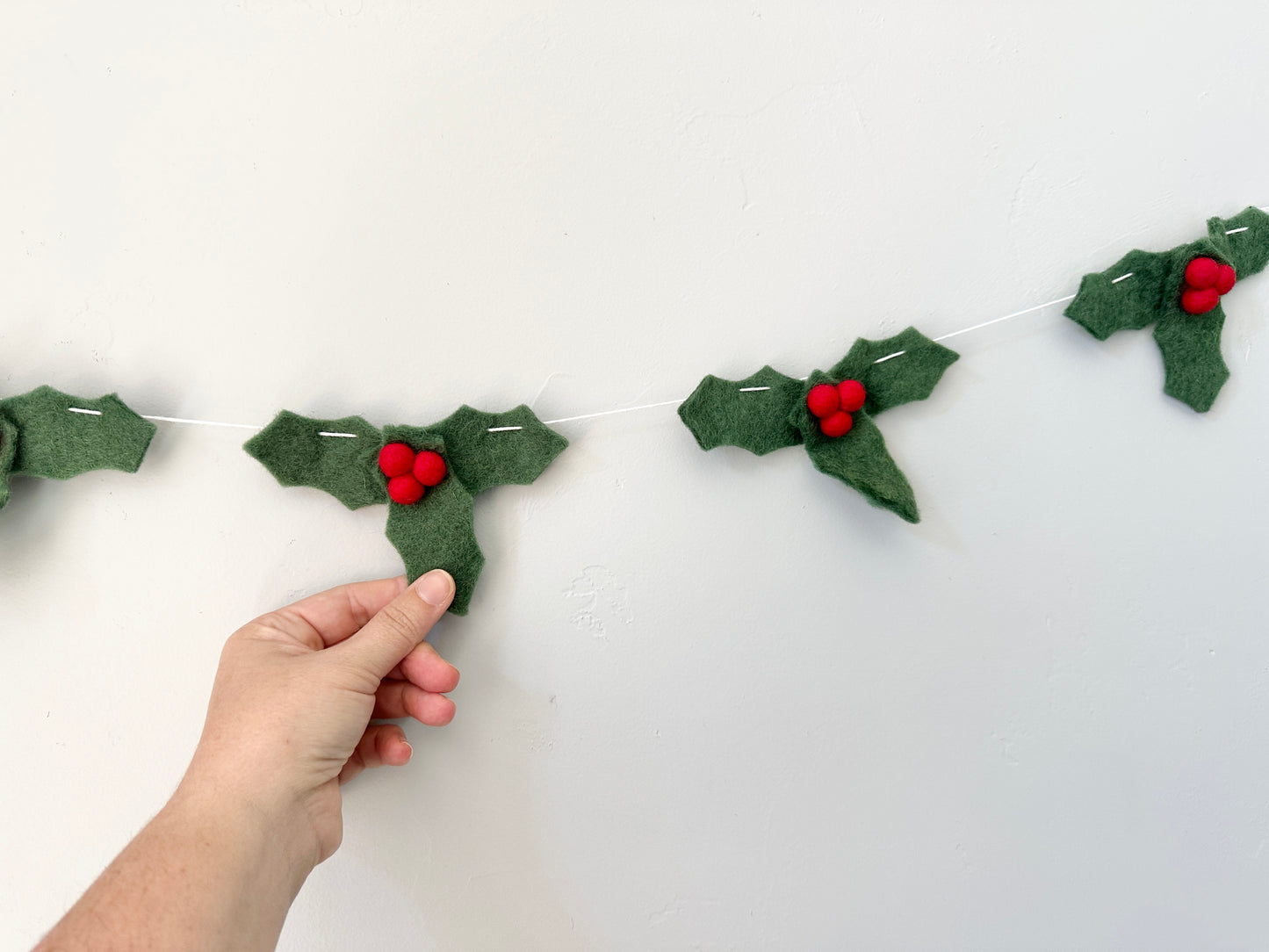 Holly & Berries Garland
