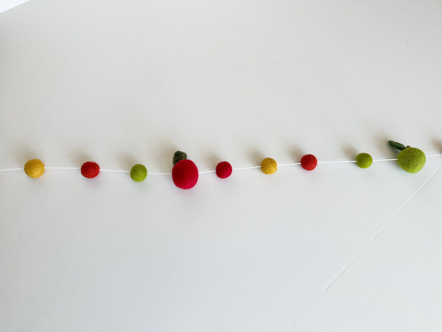 Red & Green Apple Garland
