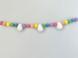 Rainbow Easter Egg Garland