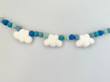 Blue Sky Cloud Garland