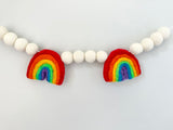 Rainbows w/ White Garland