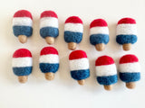 Mini Red White & Blue Bomb Pops