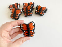 Wool Felted Monarch Butterfly