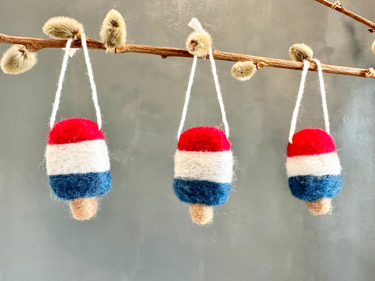Mini Bomb Pop Ornament Set of 3