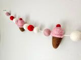 Strawberry Ice Cream Garland