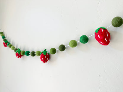 Juicy Strawberry Garland