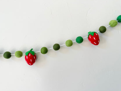 Juicy Strawberry Garland