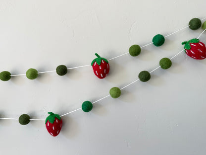 Juicy Strawberry Garland