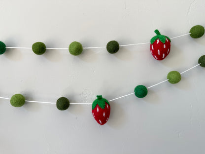 Juicy Strawberry Garland